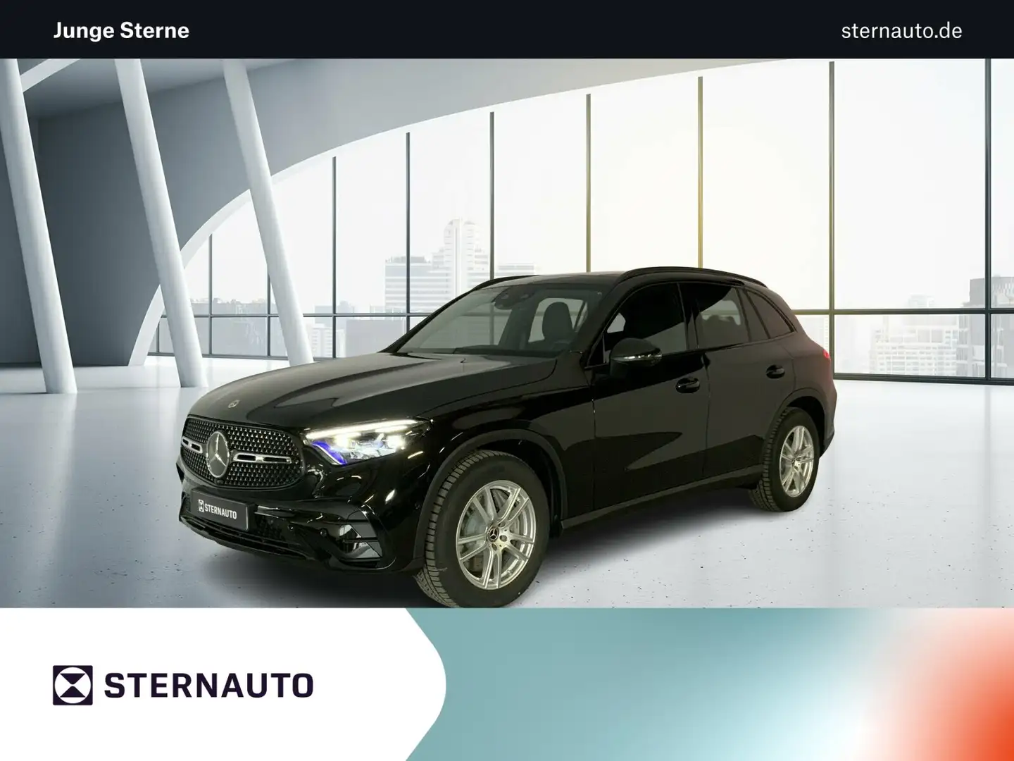 Mercedes-Benz GLC 220 GLC 220 d 4M AMG Pano AHK DISTRO Digi.Light 360° Schwarz - 1