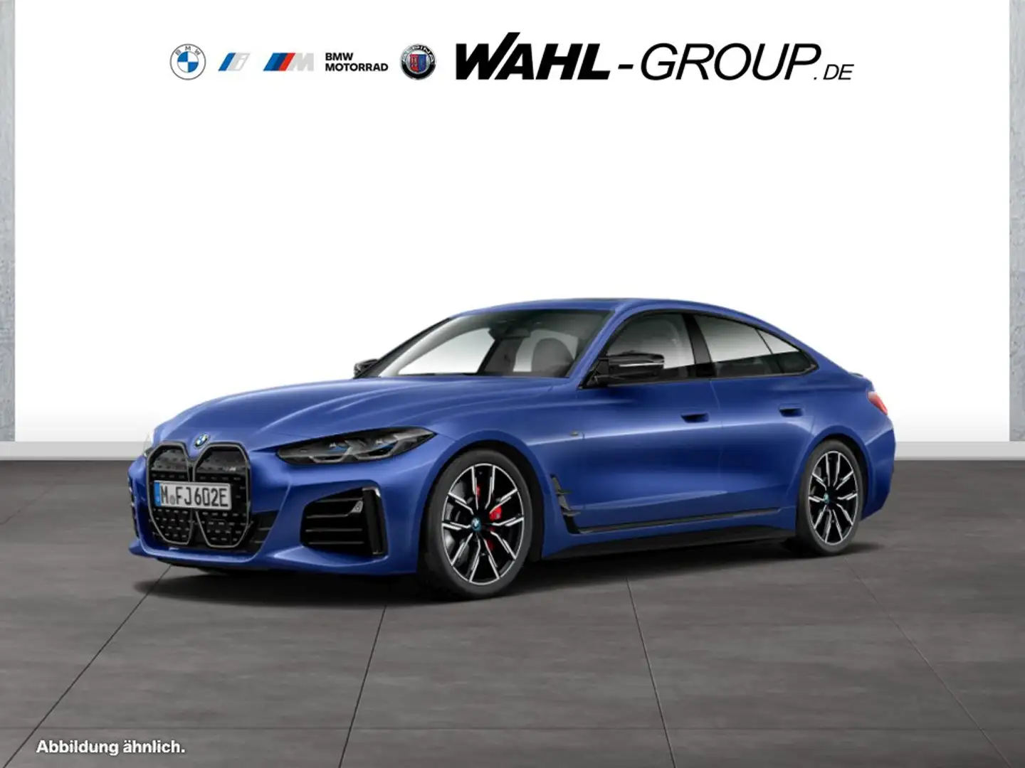 BMW i4 M50 GRAN COUPÉ M SPORT PRO LASER GSD LC PROF HIFI Blau - 1