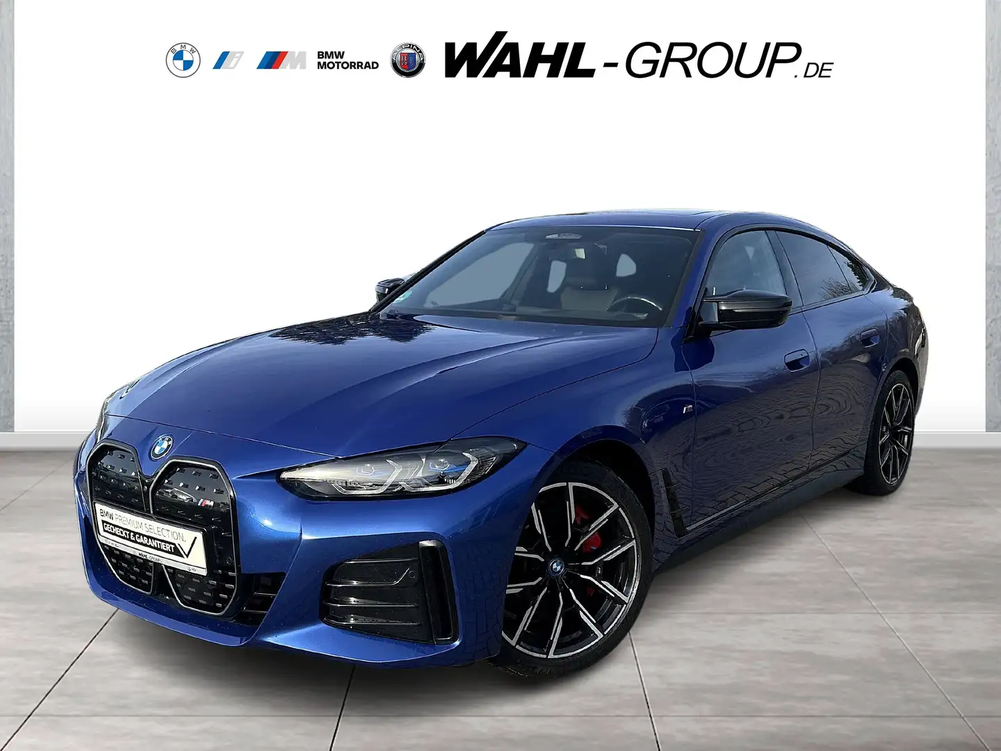 BMW i4 M50 GRAN COUPÉ M SPORT PRO LASER GSD LC PROF HIFI Blu/Azzurro - 1
