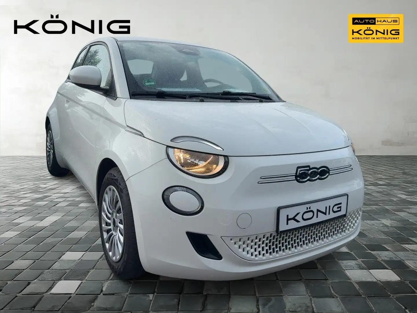 Fiat 500e Klima *CarPlay *Radio Weiß - 2