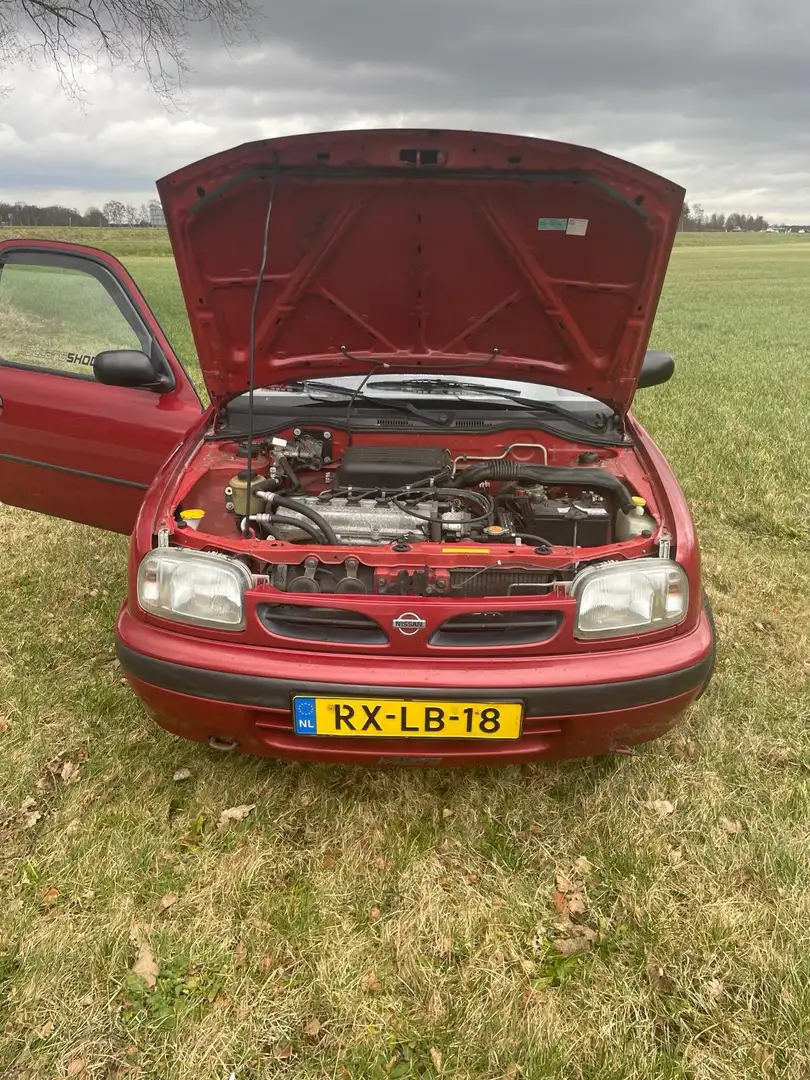 Nissan Micra 1.0 GL Red - 2