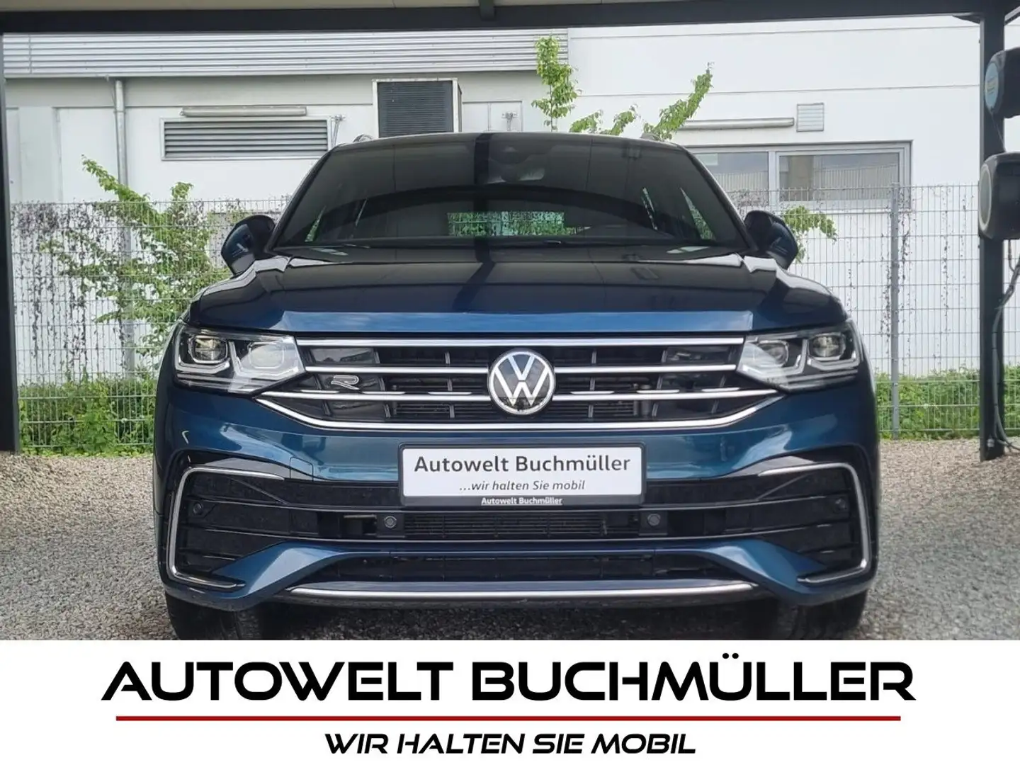 Volkswagen Tiguan 2.0 TDI DSG,4M,2xR-LINE,KAMERA,AHK,MATRIX Blau - 1