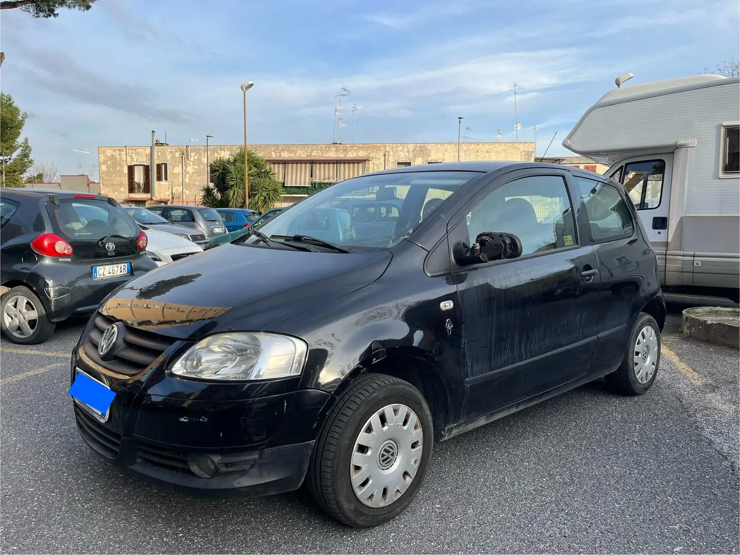 Volkswagen Fox Fox 1.4 Easy clima bi-fuel G Černá - 2