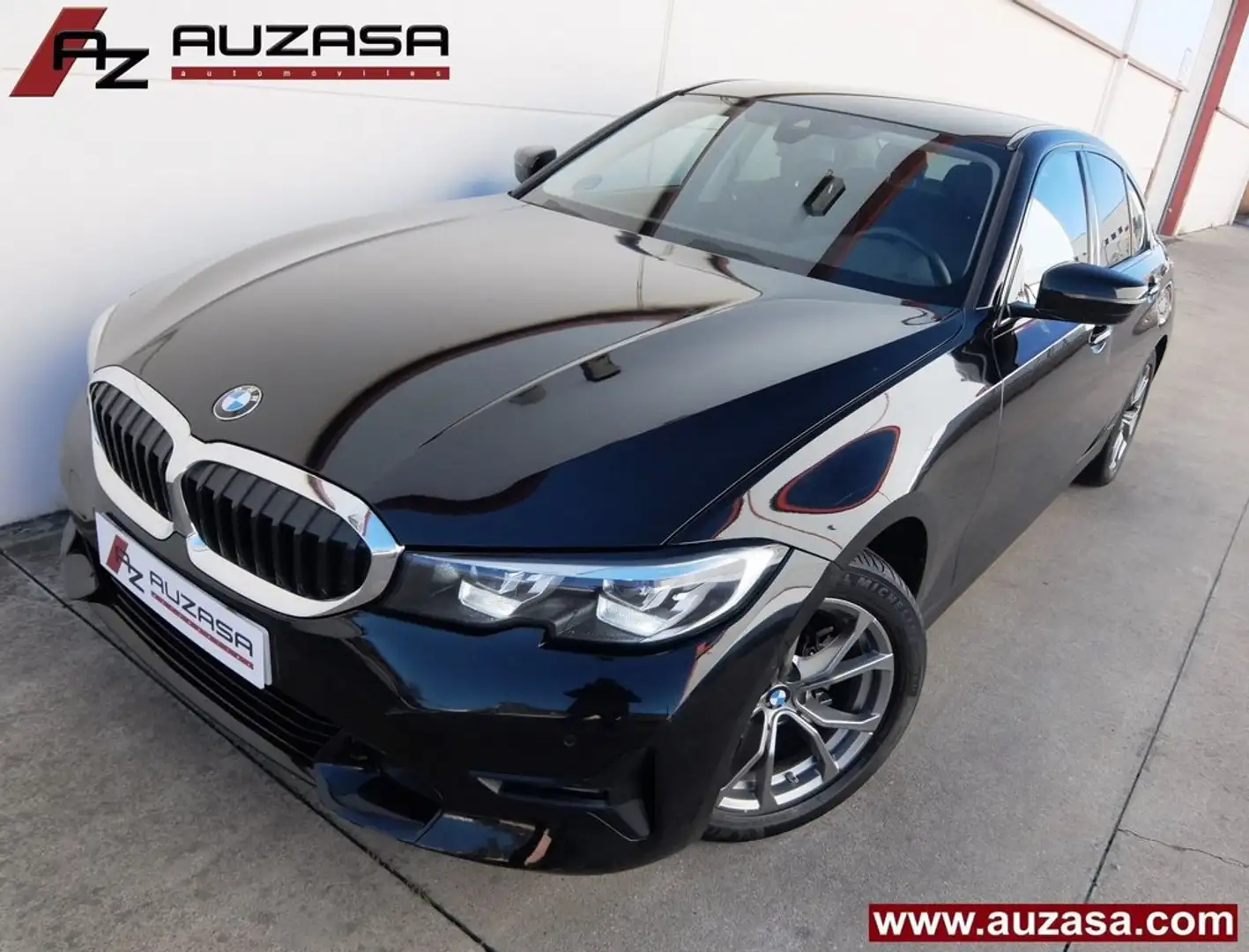 BMW 318 318dA Negro - 1