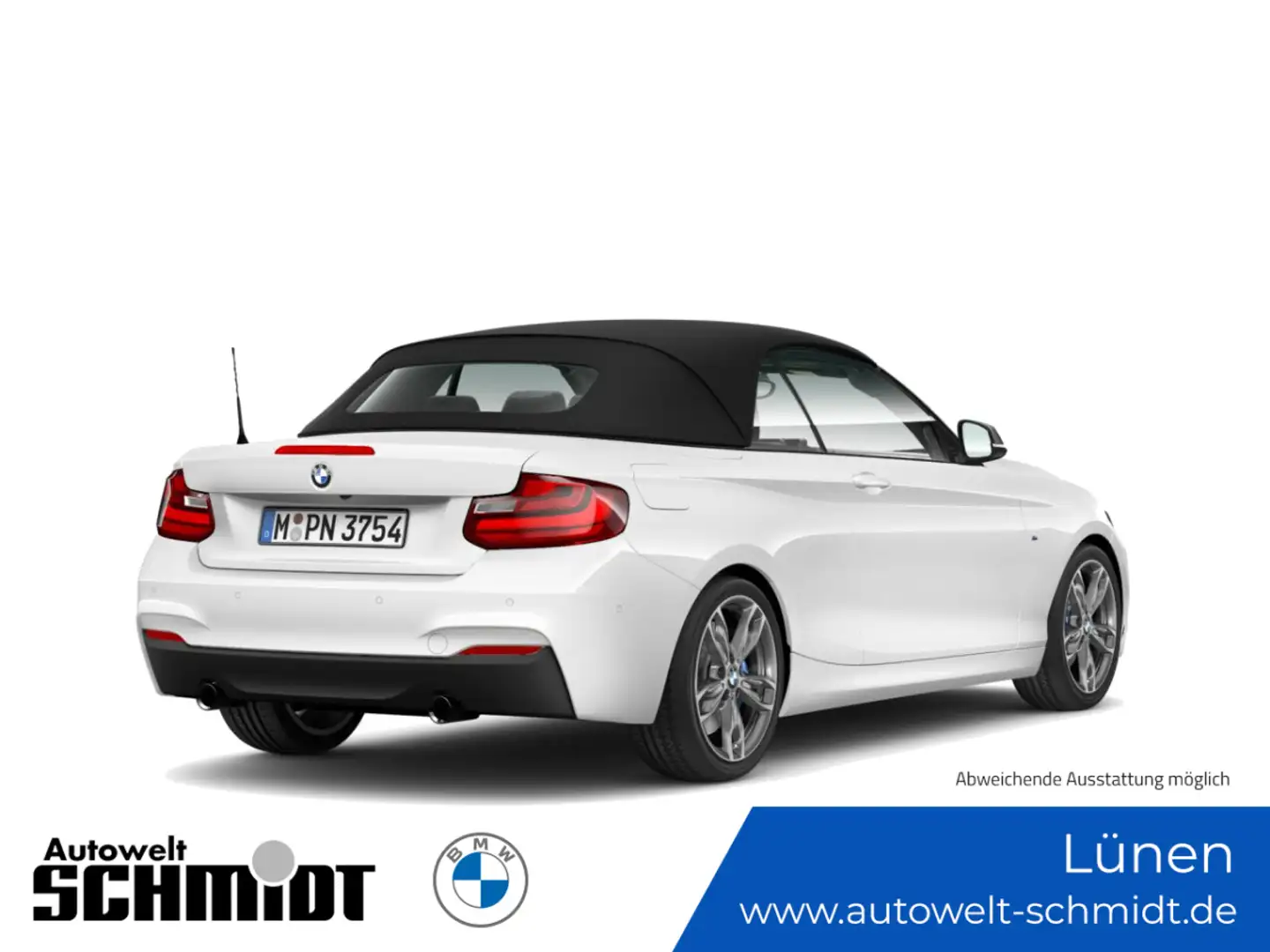 BMW 240 M240i Cabrio Innovationsp. + GARANTIE Білий - 2
