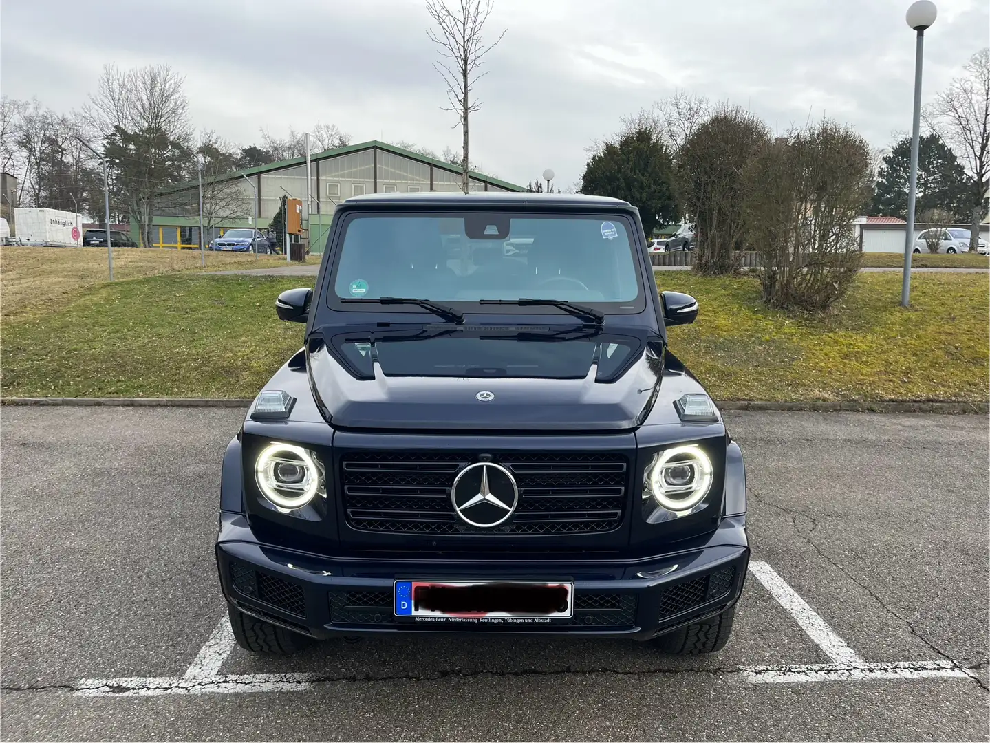 Mercedes-Benz G 400 d 9G-TRONIC Bleu - 1