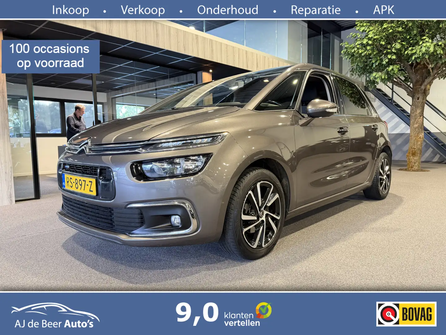 Citroen C4 Picasso 1.2 130pk Feel Carplay/Android | Navi | Camera | T Grijs - 1