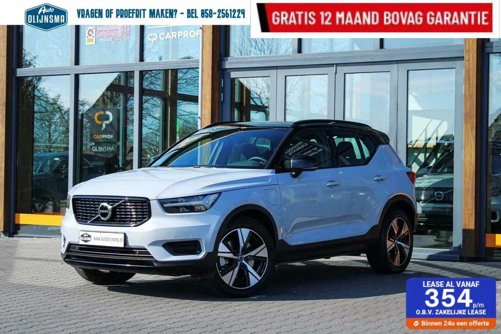 Volvo XC40 T4 PlugInHybrideR-Design|Camera|ElekKlep|Navi Plateado - 1