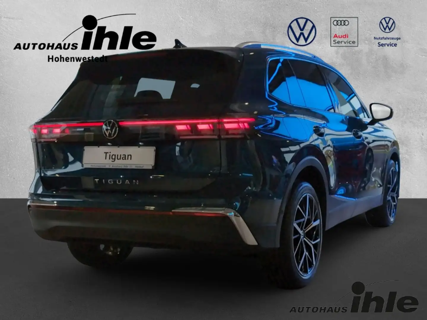 Volkswagen Tiguan 2,0 TDI DSG Elegance PANO.DACH+MATRIXLED+AHK Kék - 2