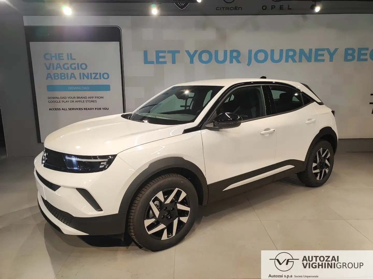 Opel Mokka Mokka 1.2 Turbo 136 CV Edition Weiß - 1