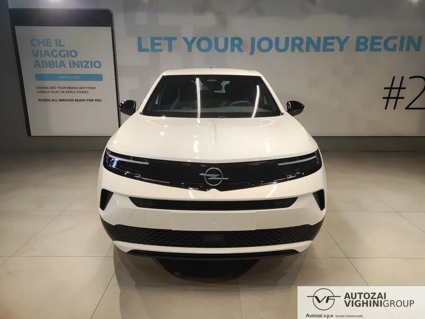 Opel Mokka Mokka 1.2 Turbo 136 CV Edition Weiß - 2