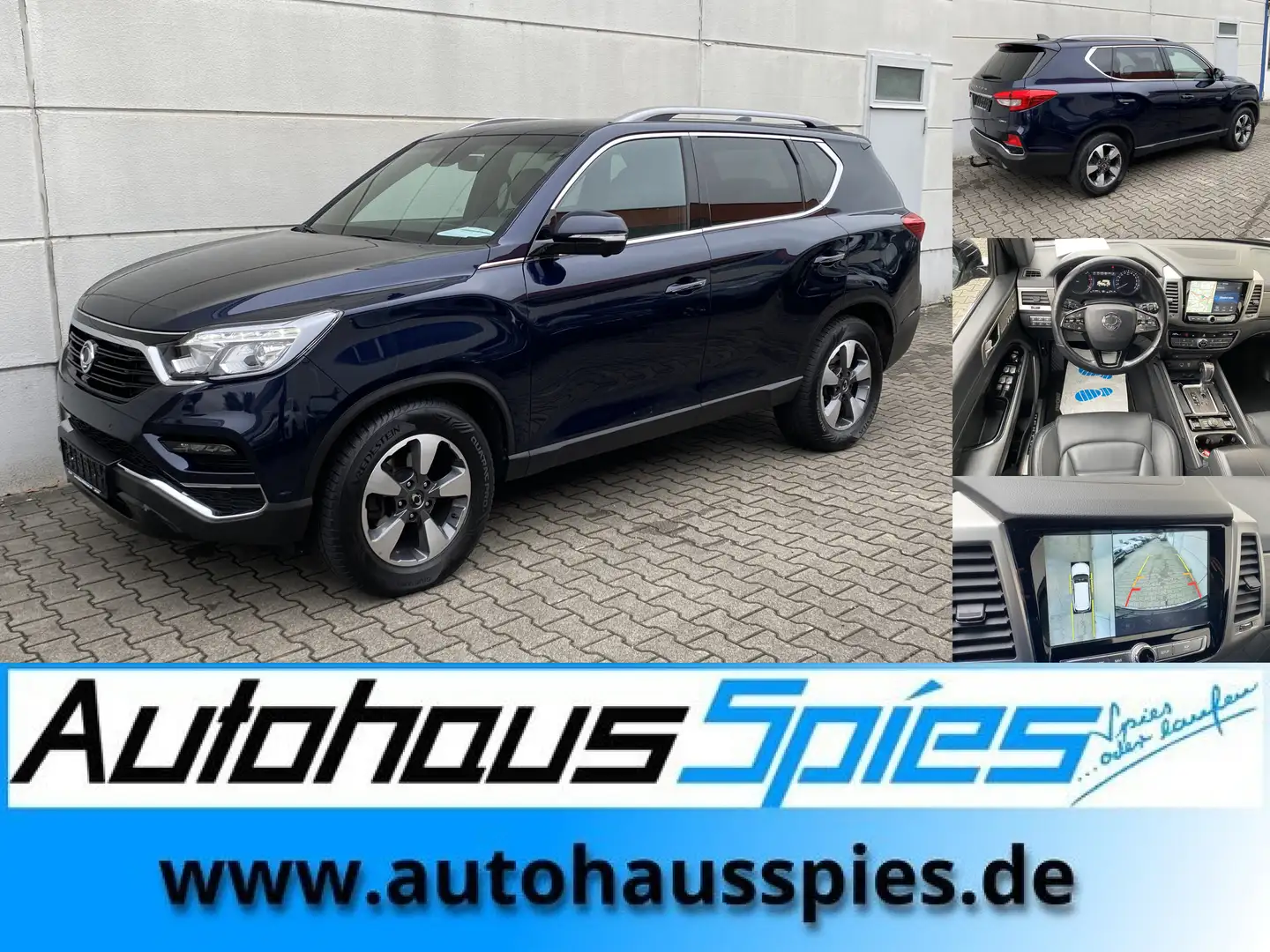 SsangYong Rexton 2,2 E-XDI AT 4WD  Sapphire EL AHK 360Kam elKoff Me Blau - 1