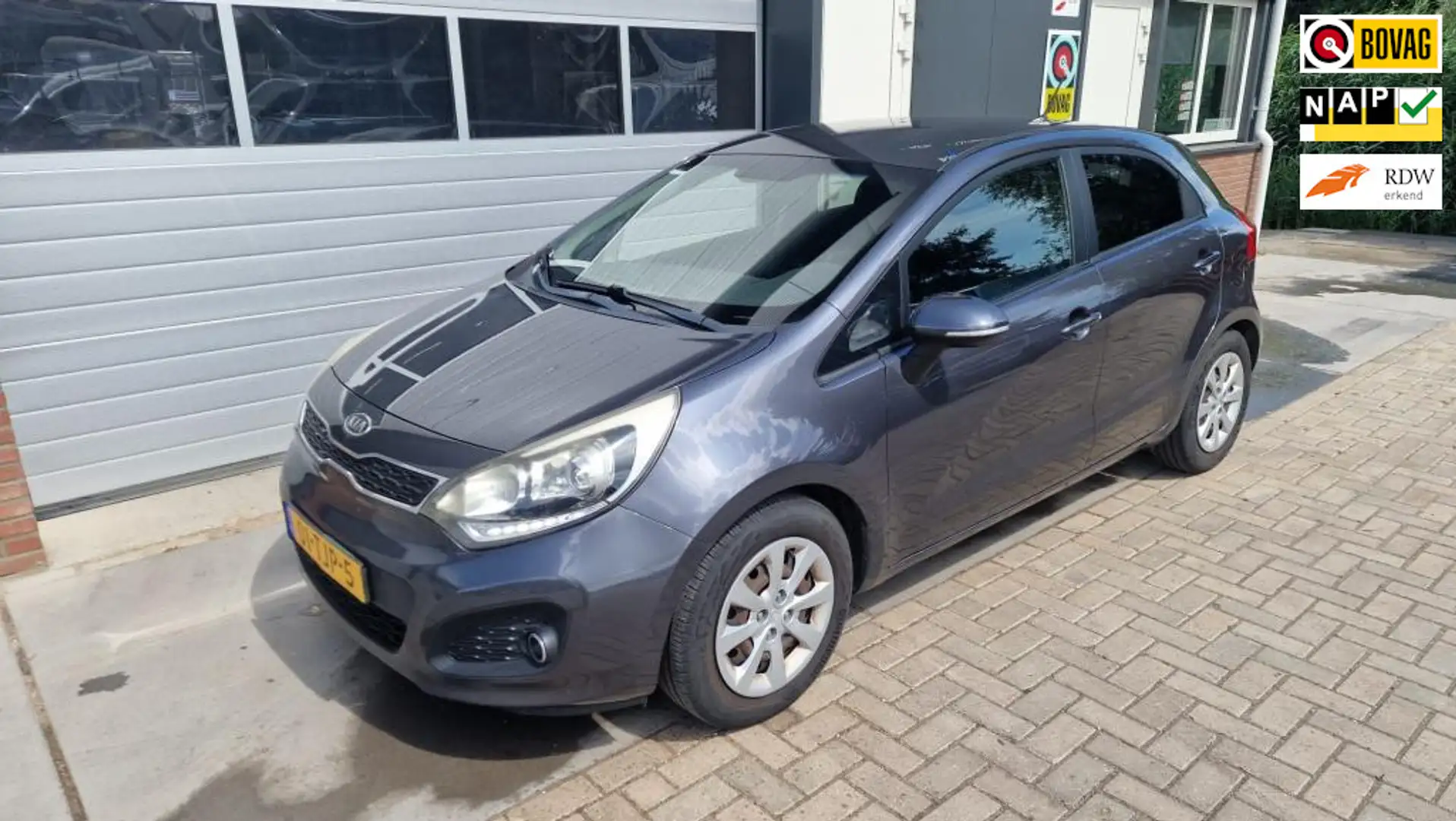 Kia Rio 1.2 CVVT Super Pack motor tikt! Gris - 1