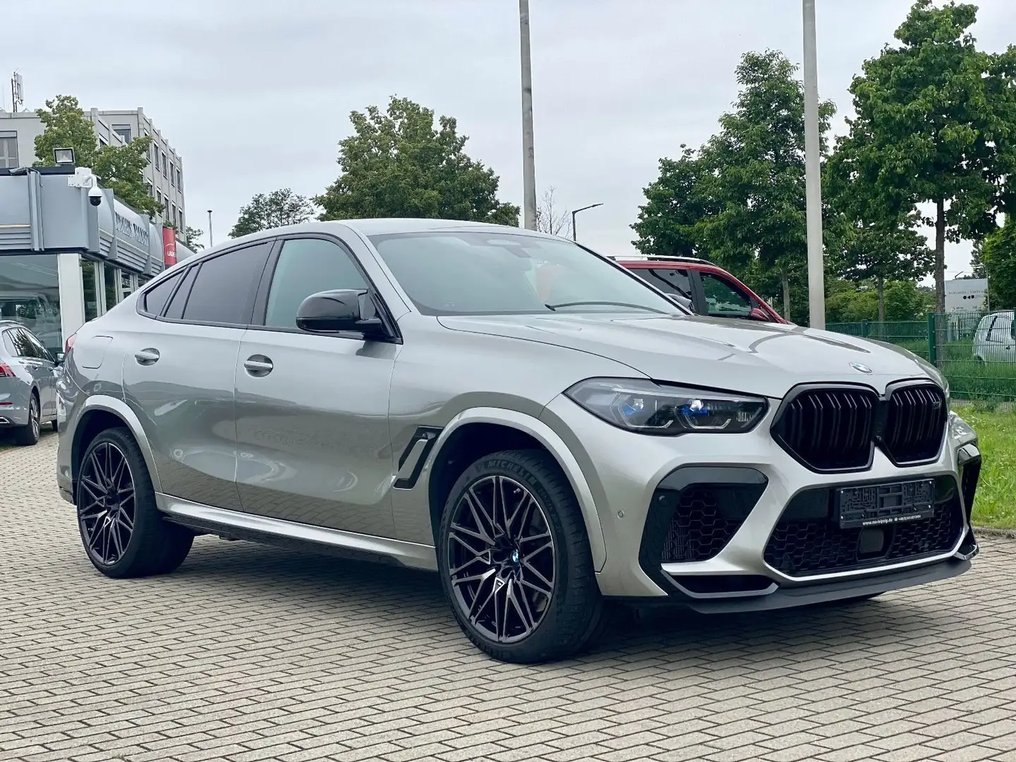BMW X6 M 4.4 Competition 625cv SOSP.PNEU./LASER/SED.ELET Grigio - 2