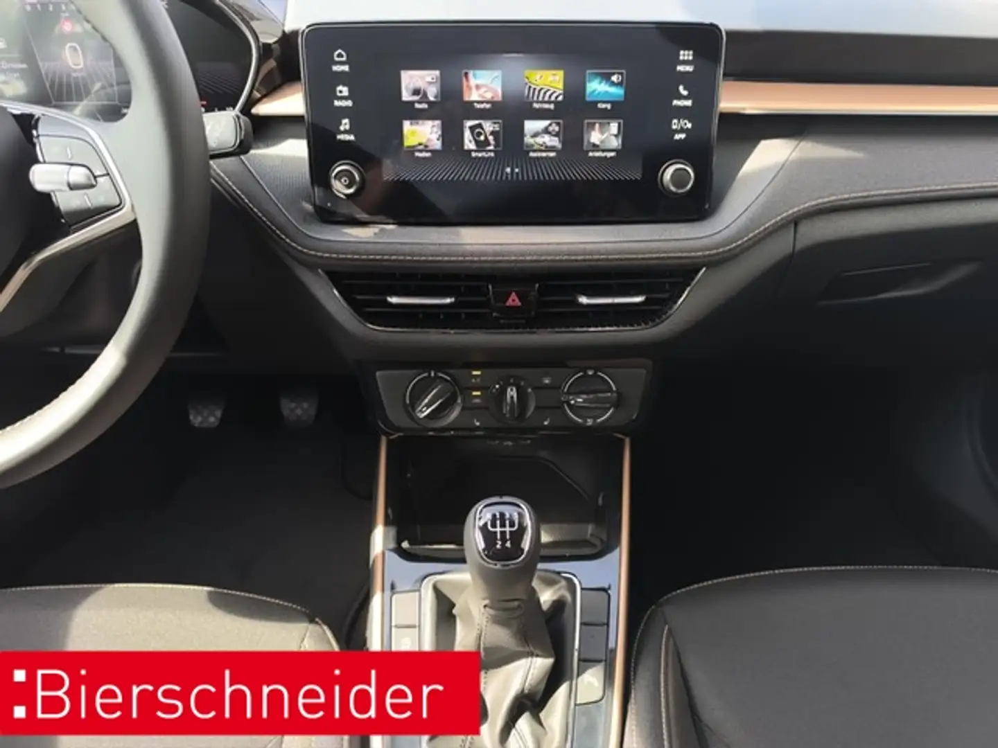 Skoda Fabia 1,0 MPI Drive PDC KLIMA SH Smart-link DAB Zwart - 1