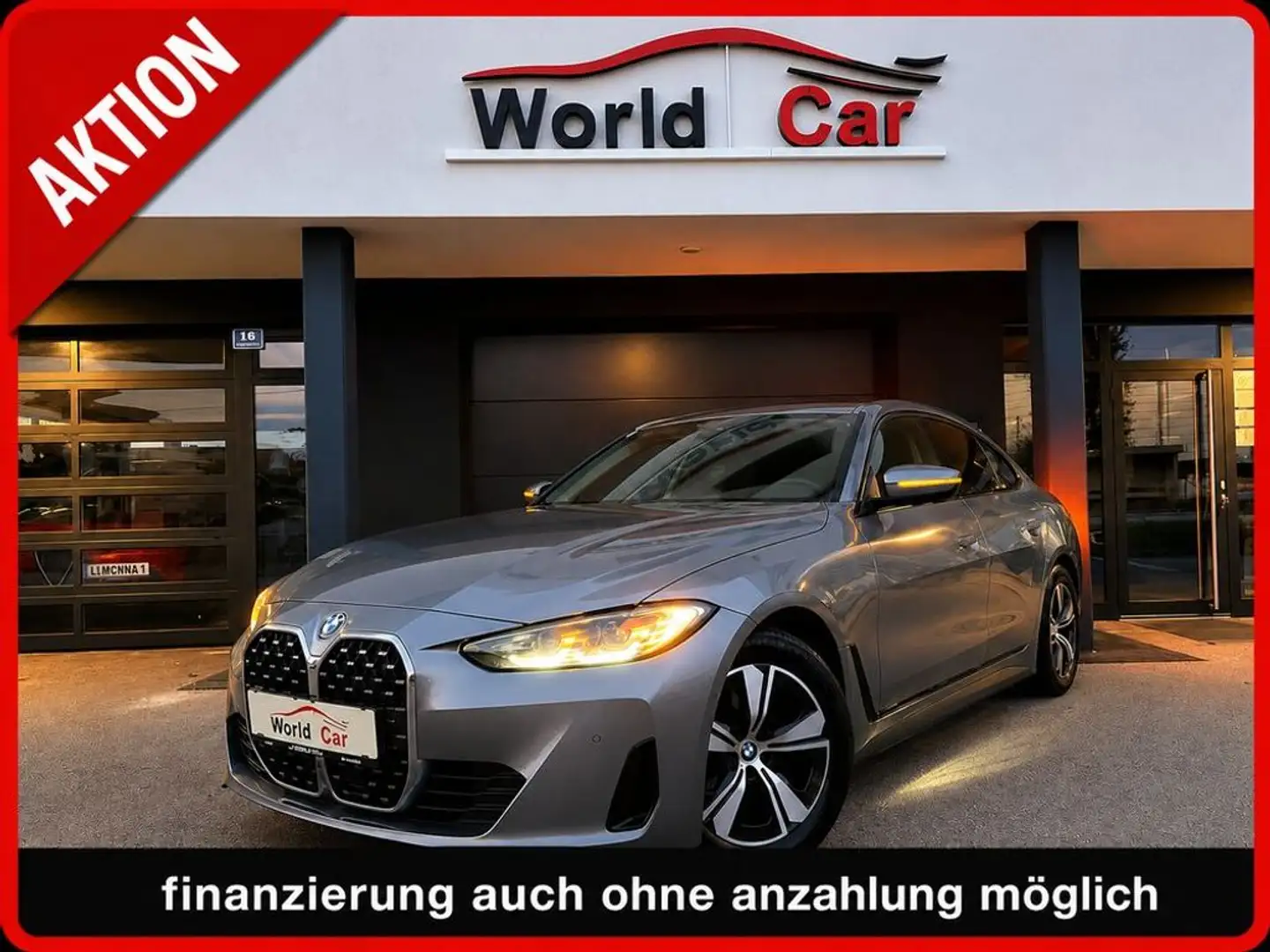 BMW 420 d xDrive Gran Coupe Aut.Schiebedach/Sportsitze Grau - 1