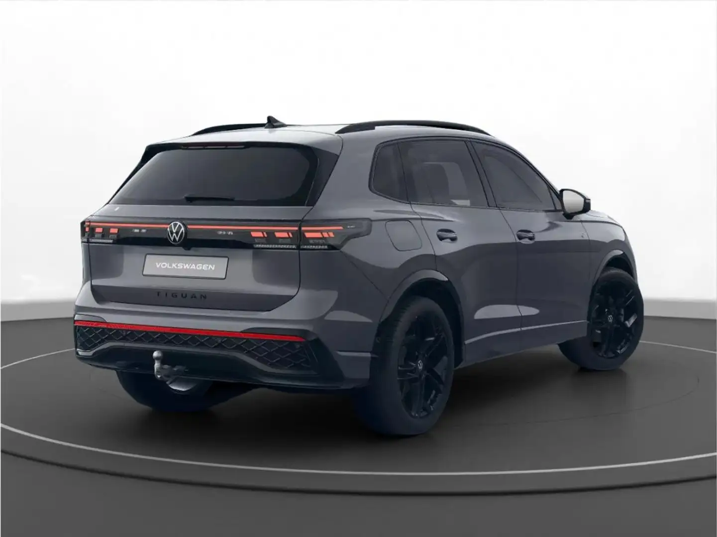 Volkswagen Tiguan 2.0 TDI 4M R-Line AHK Pano Matrix LM 20" Leder Hea Grau - 2