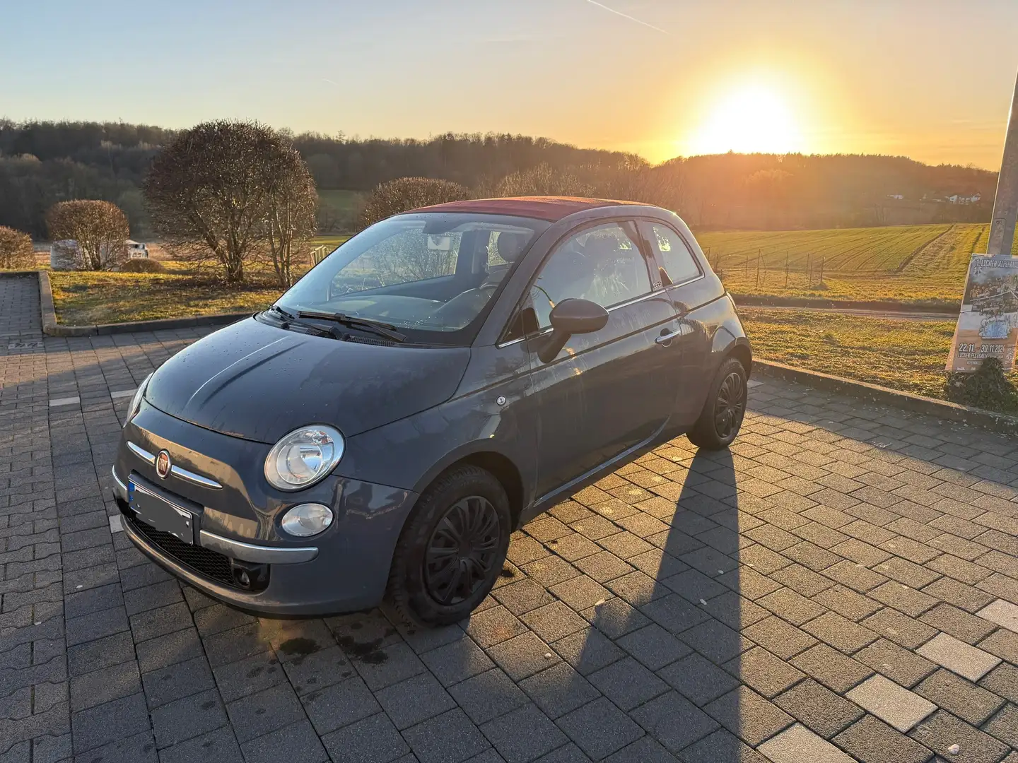Fiat 500C 500 C 1.2 Lounge Grau - 1
