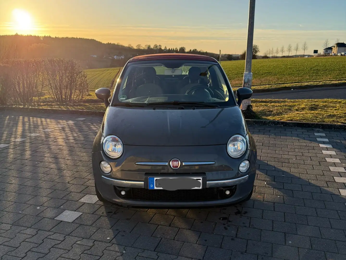 Fiat 500C 500 C 1.2 Lounge Grau - 2