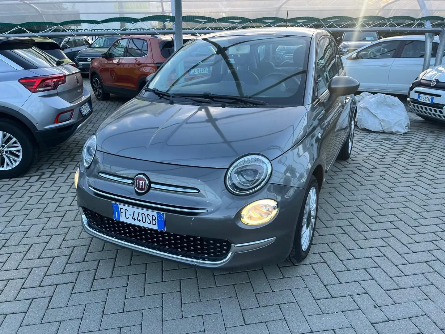 Fiat 500 500 1.2 "S" Gris - 1