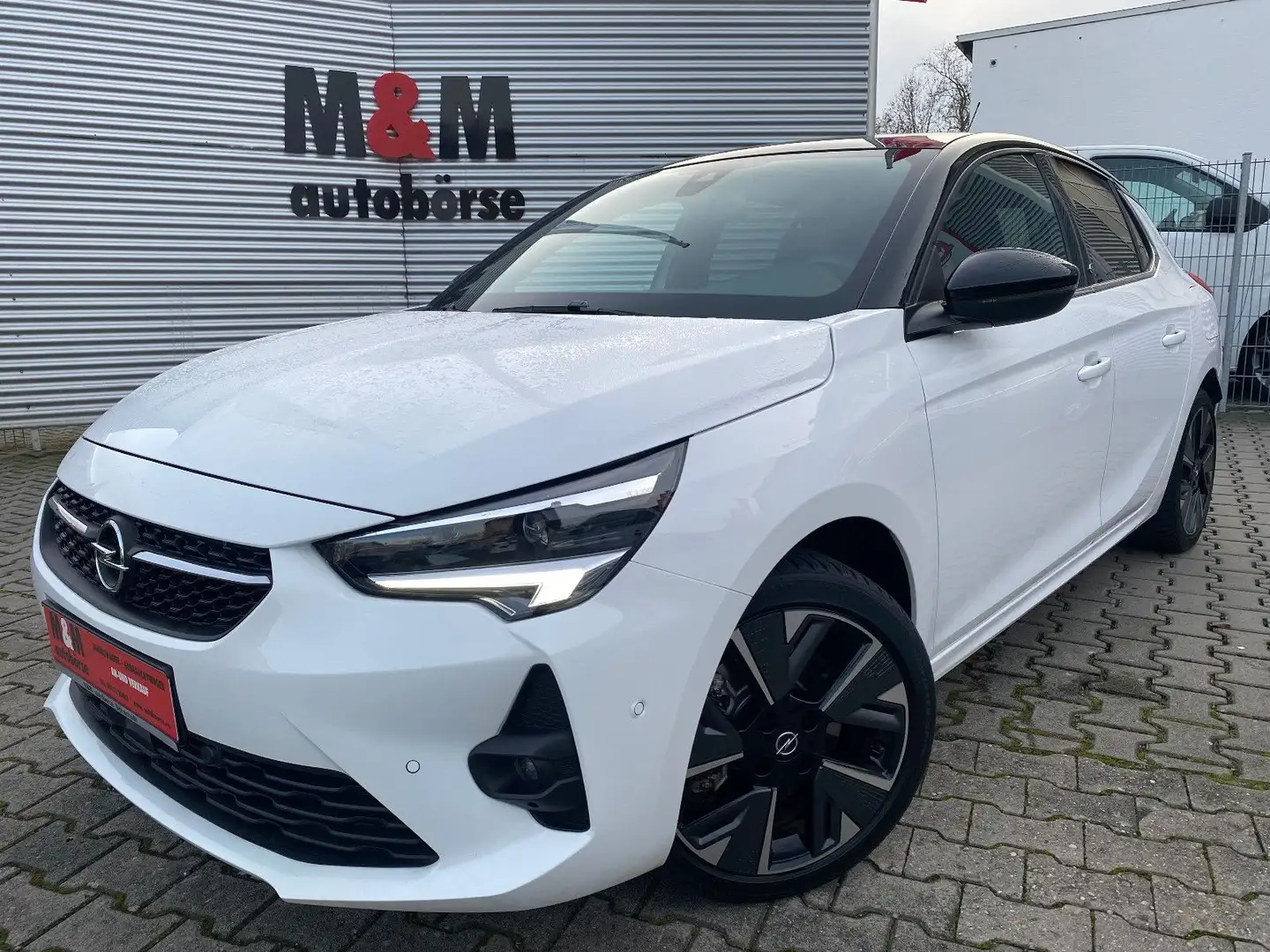 Opel Corsa F e Ultimate Pano/LED/Assistenz/Kamera/Shz Blanc - 1