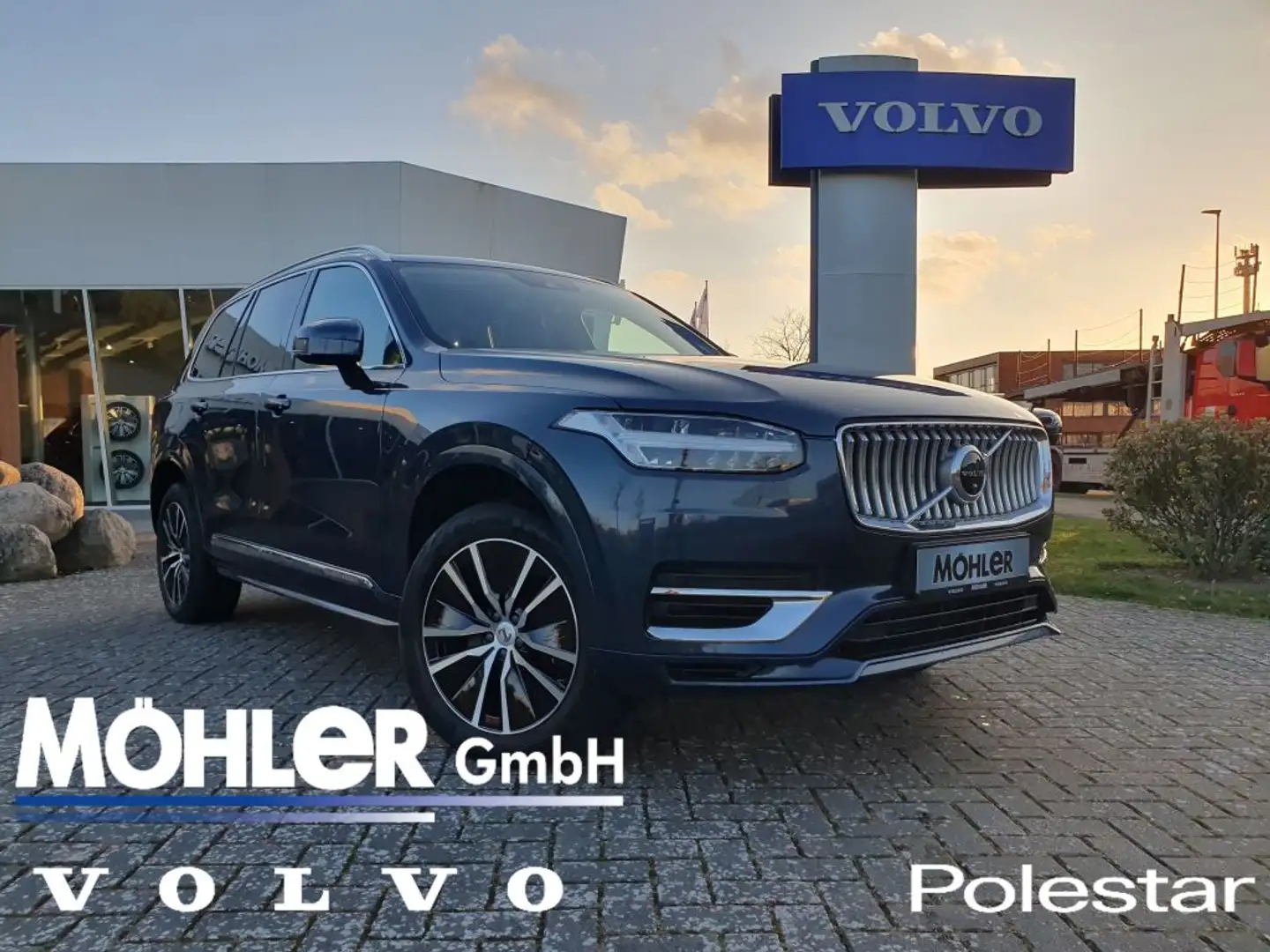 Volvo XC90 T8 AWD Recharge Geartronic Inscription Expression Blauw - 1