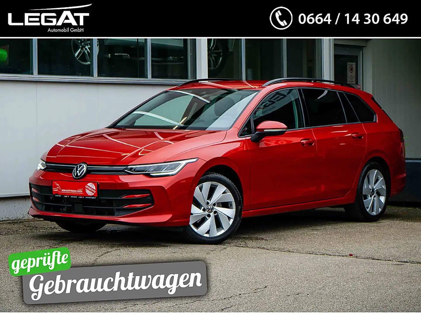 Volkswagen Golf Variant Golf VIII Variant 1.5 eTSI *KAMERA*KEYLESS*LED* Rot - 1