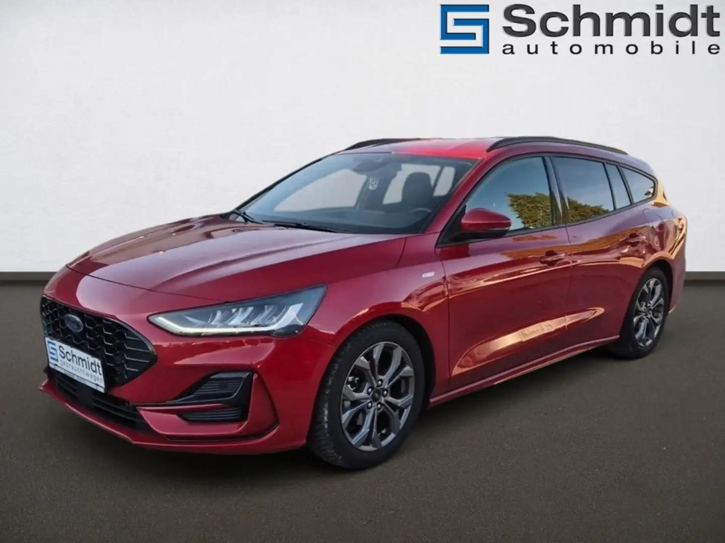 Ford Focus Turnier 1,5 EcoBlue ST-Line Aut. Rot - 2