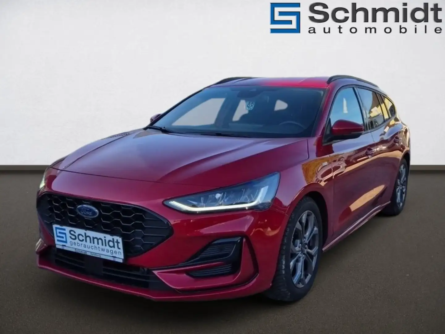 Ford Focus Turnier 1,5 EcoBlue ST-Line Aut. Rot - 1