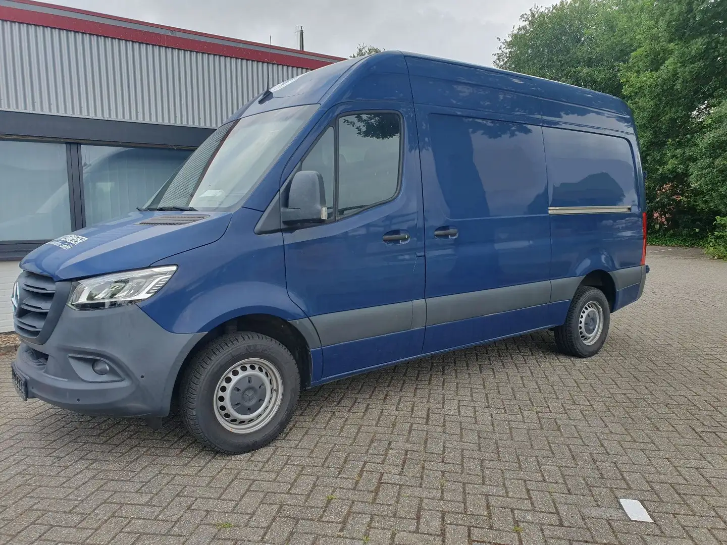 Mercedes-Benz Sprinter 316 /3.5t AHK/2x Schiebetür/LED/MBUX Blau - 2