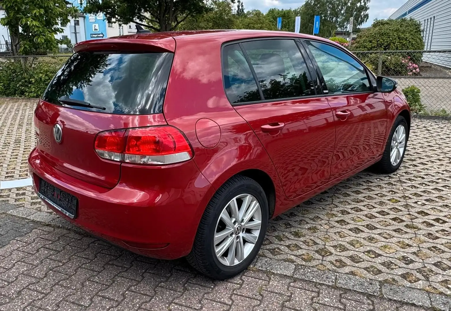Volkswagen Golf VI Style Rojo - 1