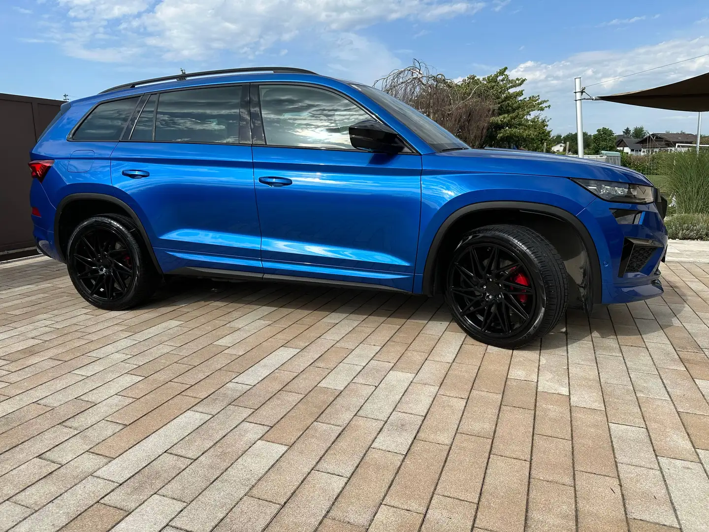 Skoda Kodiaq Skoda Kodiaq RS 2.0 TSI 4x4 DSG | Keramik | Pano | DCC | VOLL AUSSTATTUNG Blau - 2