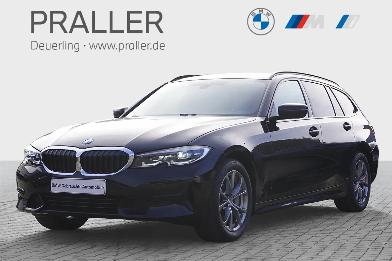 BMW 330 i xDrive Touring Sport Line AHK Kamera LED Sportsi Noir - 1