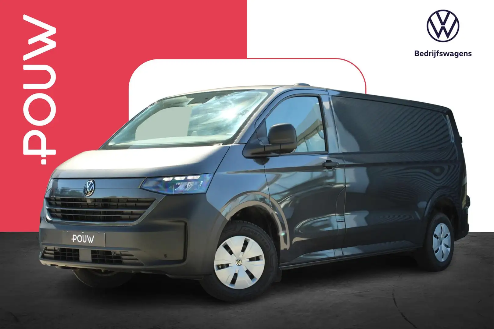 Volkswagen Transporter e-Transporter 34 L2H1 218pk Life 64 kWh | Trekhaak Grijs - 1