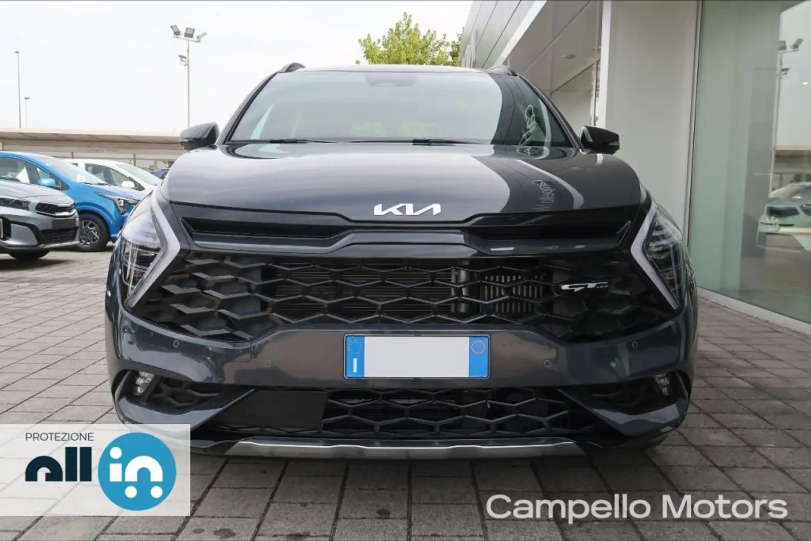 Kia Sportage SPORTAGE 1.6 HEV 2WD GT-Line Ruotino Port. elettri Argintiu - 2
