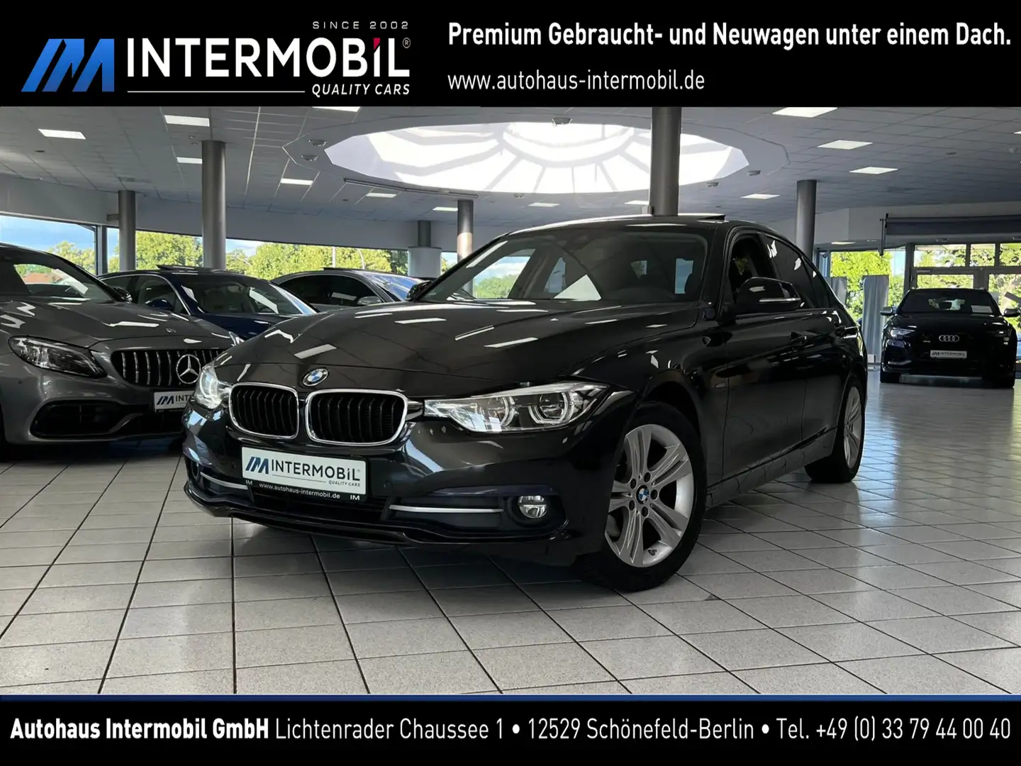 BMW 320 d Sport-Line Schiebedach*HUD*LED*NAVI*PDC* Schwarz - 1