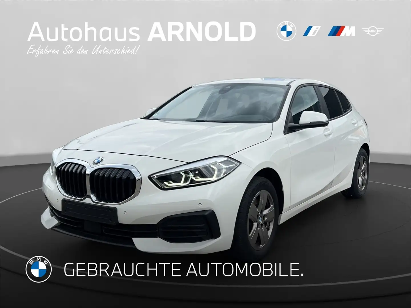 BMW 118 i Hatch Advantage Tempomat Sitzhzg. Blanc - 1