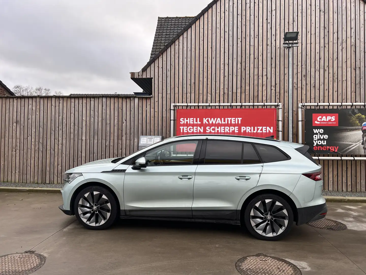 Skoda Enyaq iV 60 Grijs - 1