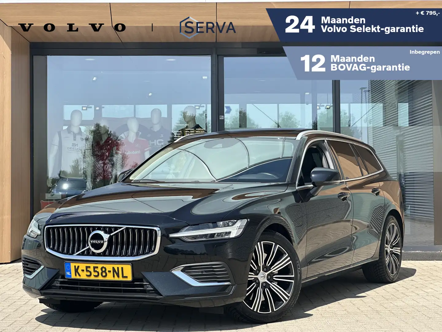 Volvo V60 T8 Aut. Recharge AWD Inscription | Panoramadak | S Zwart - 1