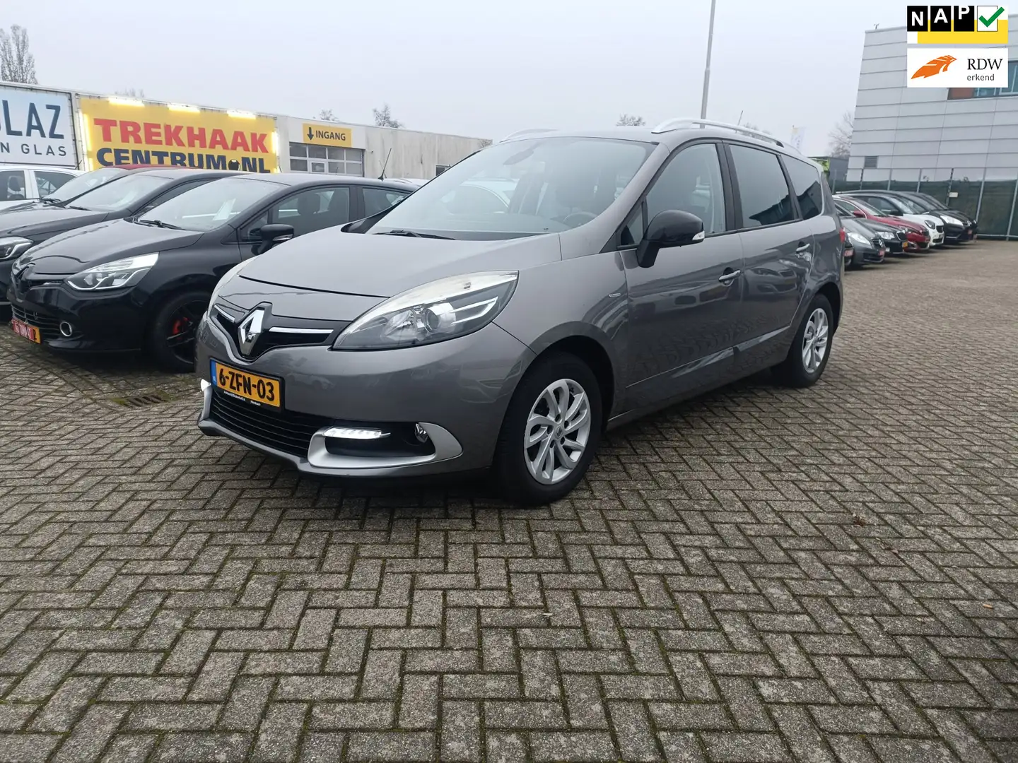 Renault Grand Scenic 1.2 Limited/NAVI/CRUISCONT/TREKHAK Gris - 1