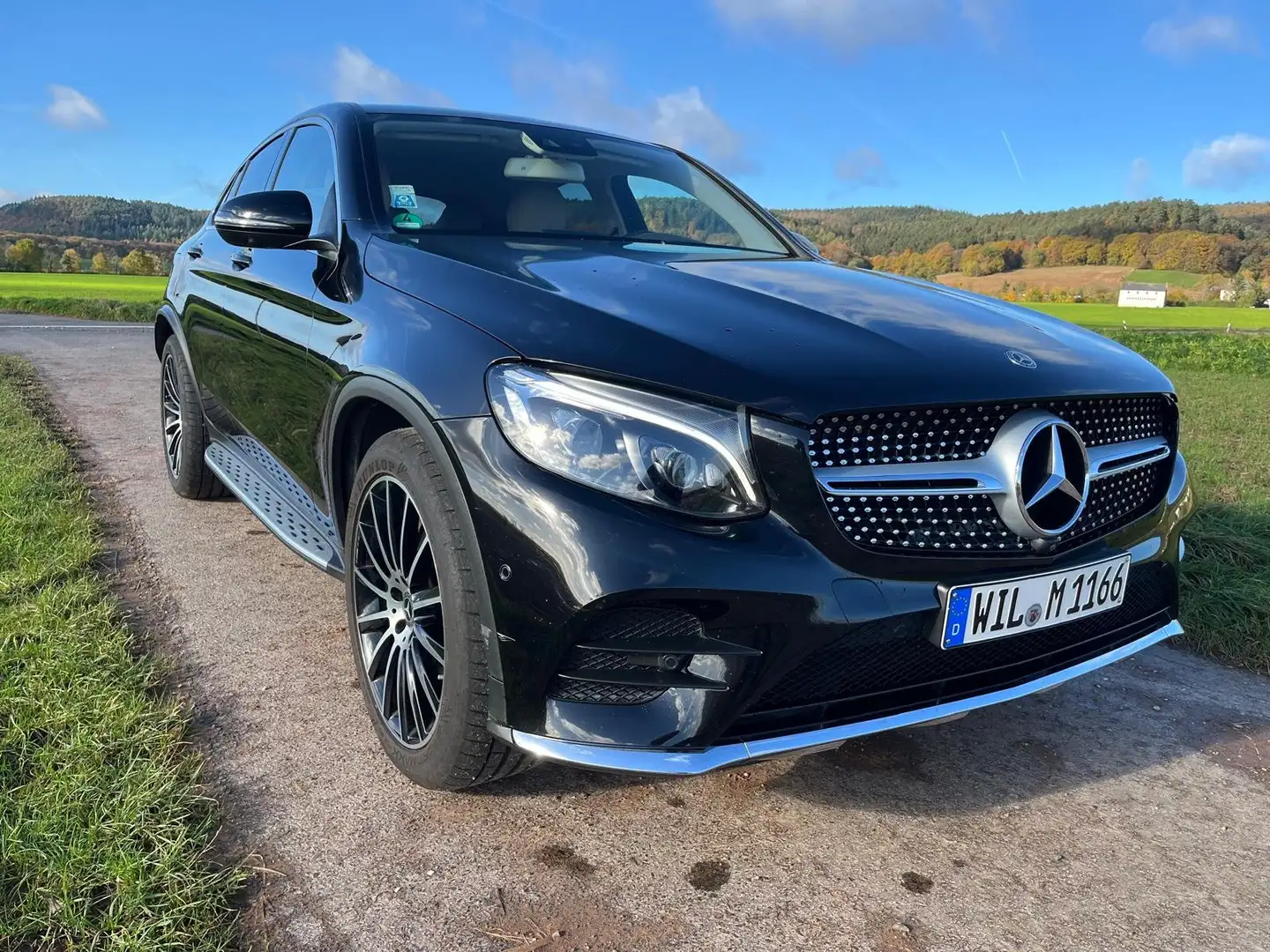 Mercedes-Benz GLC 250 GLC 250 4Matic Coupe 1.Hand 70 tkm AMG Line Noir - 2
