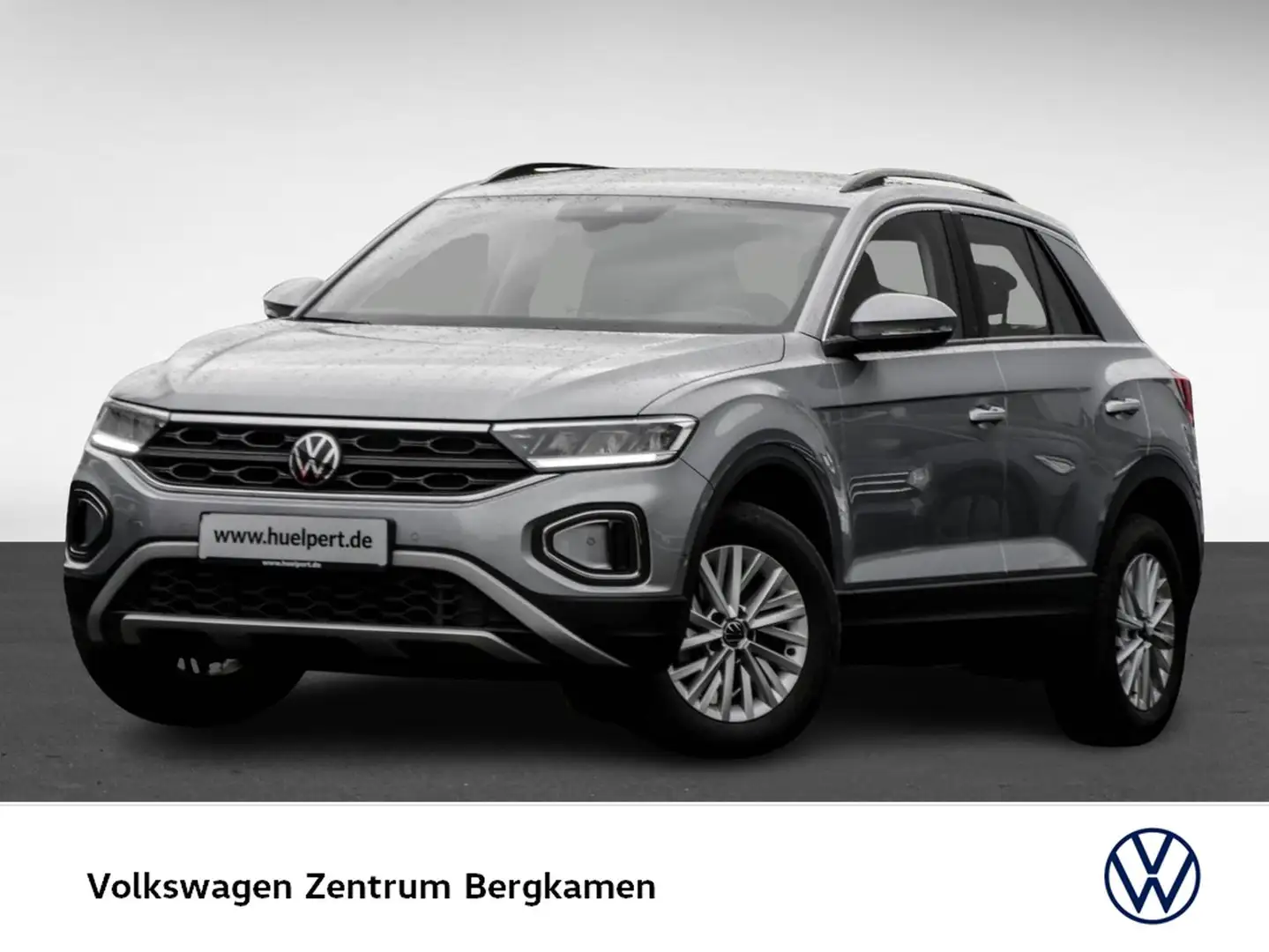 Volkswagen T-Roc 1.0 LIFE CAM NAVI ALU LED CARPLAY DAB+ Argent - 1