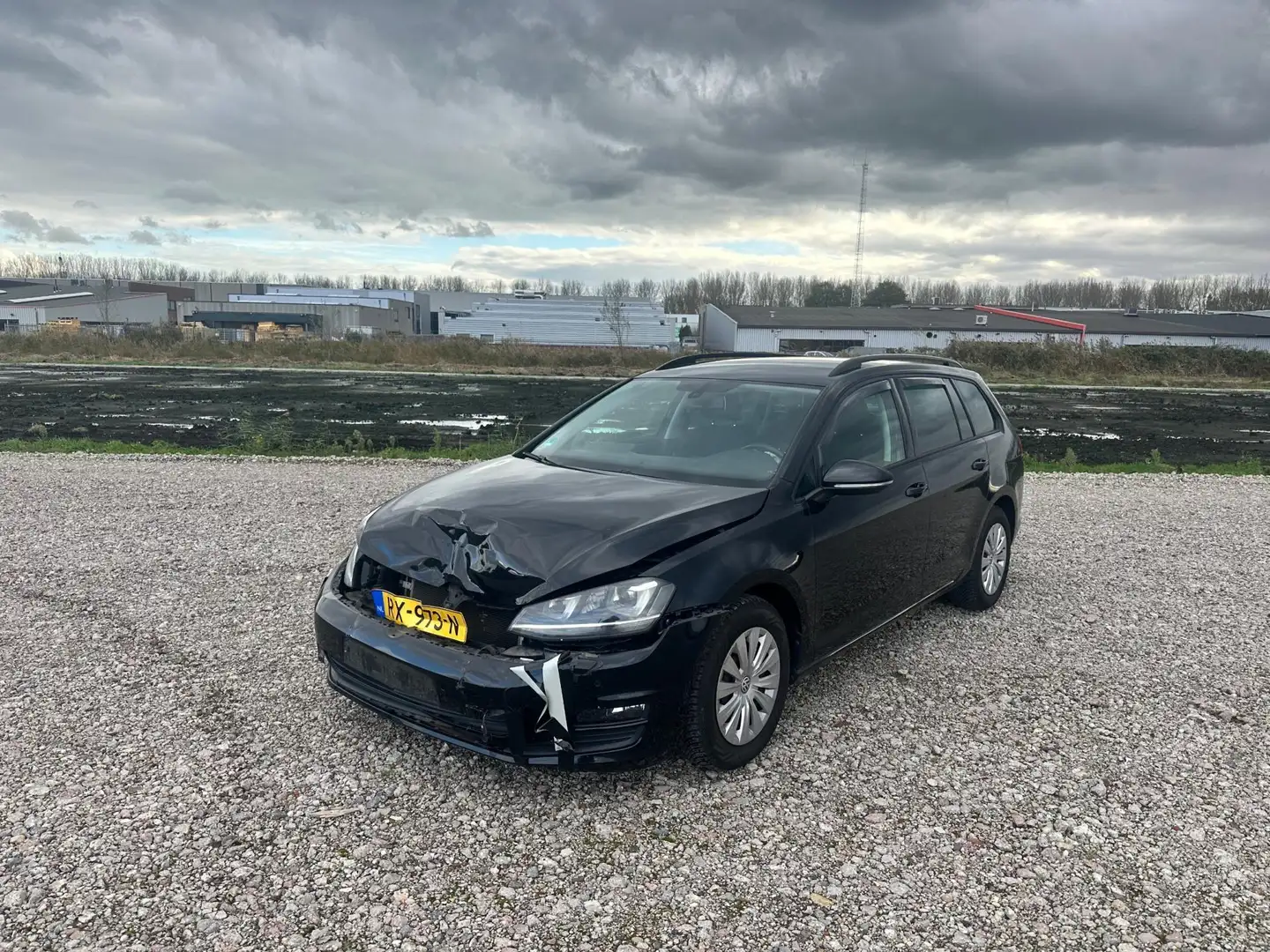 Volkswagen Golf Variant 1.2 TSI Highline * STOELVERWARMING * AUTOMATISCH P Zwart - 1