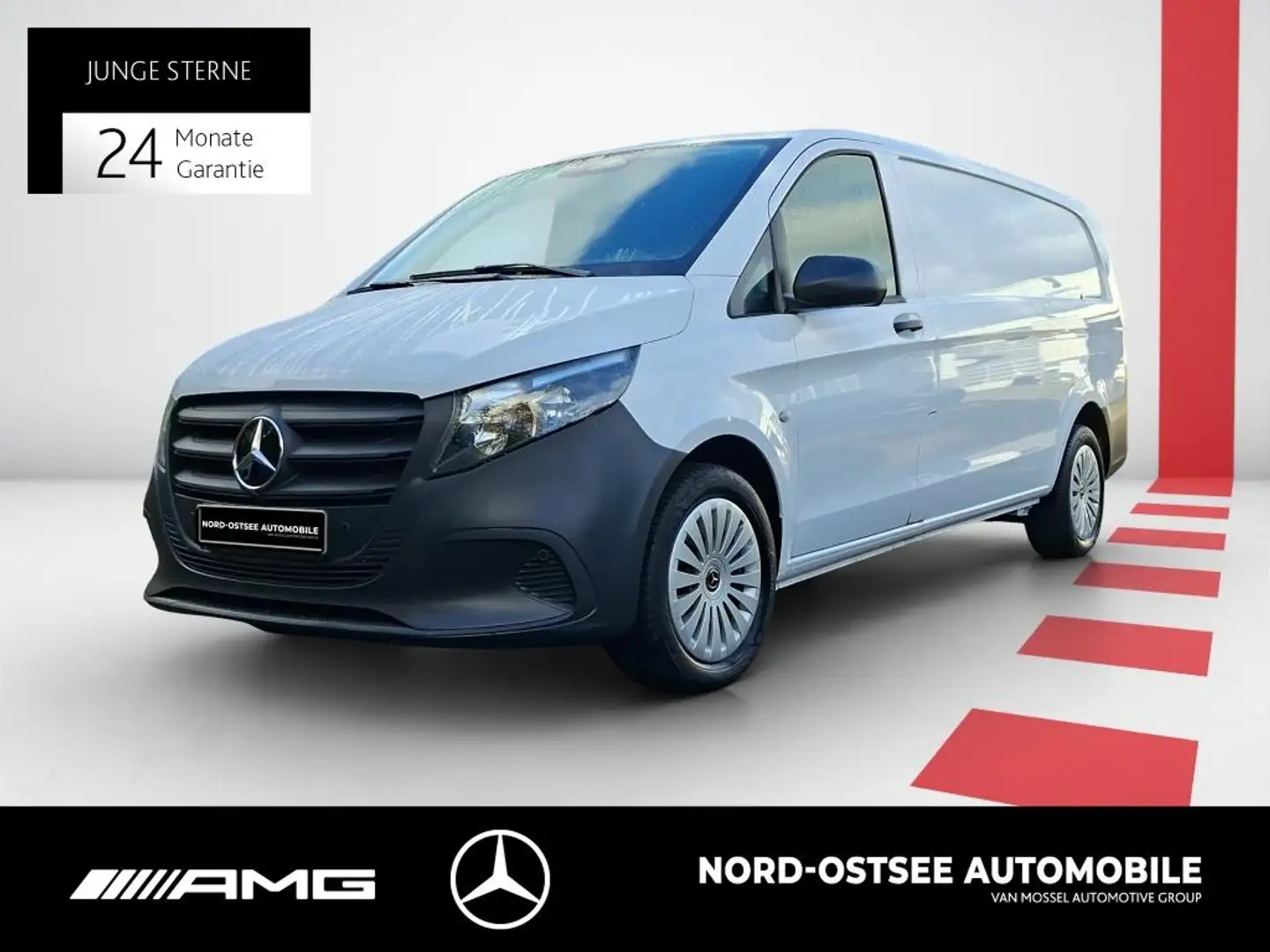 Mercedes-Benz Vito 116 EXTRALANG NEUES MODELL AHK KAMERA MBUX Weiß - 1