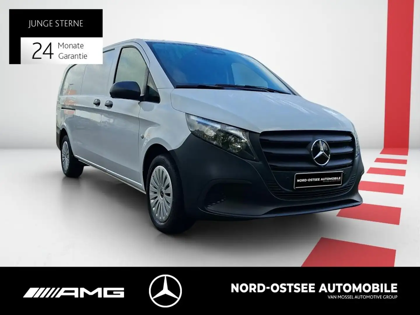 Mercedes-Benz Vito 116 EXTRALANG NEUES MODELL AHK KAMERA MBUX Weiß - 2