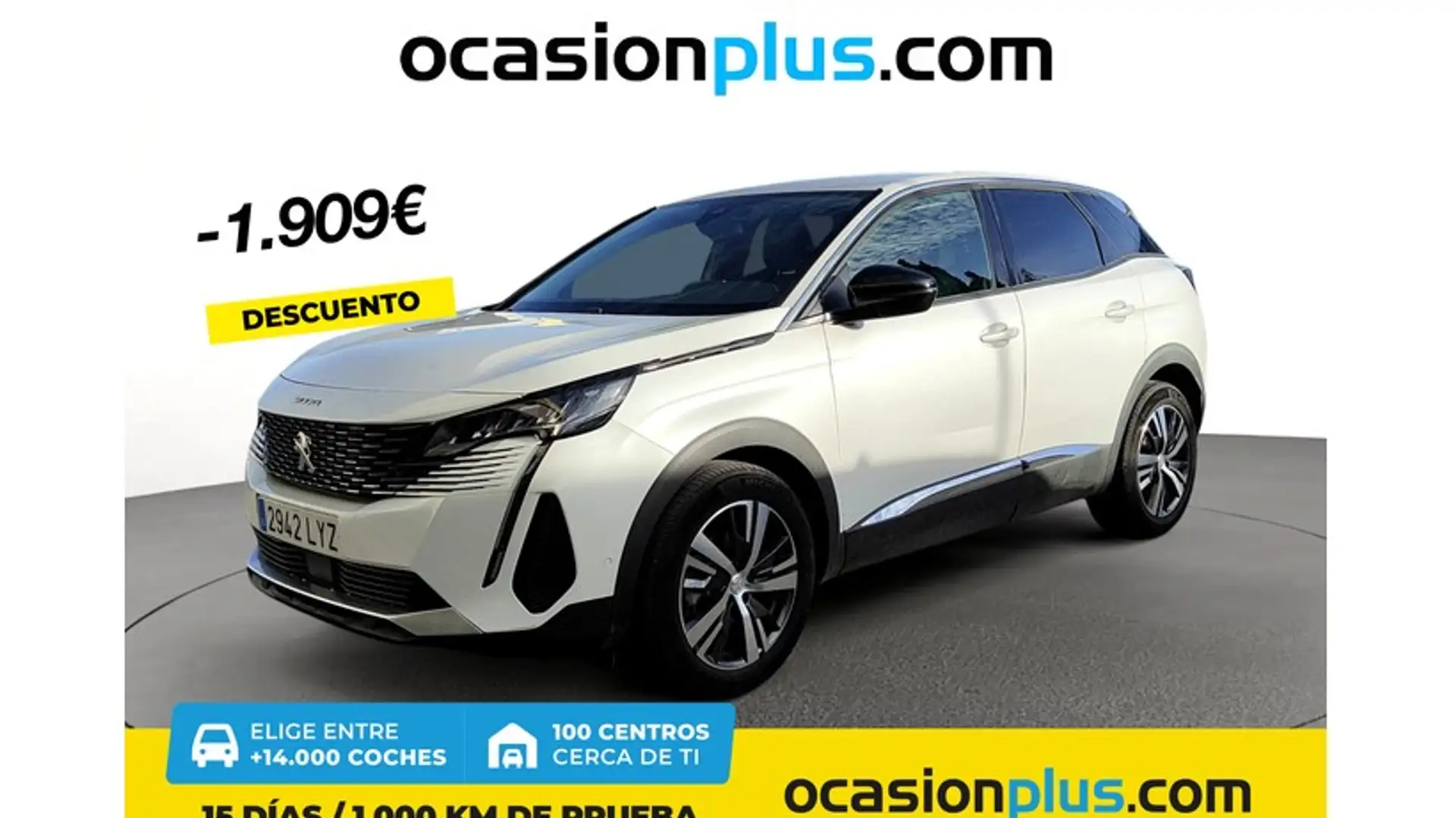 Peugeot 3008 1.6 BlueHDi Allure 120 Blanc - 1
