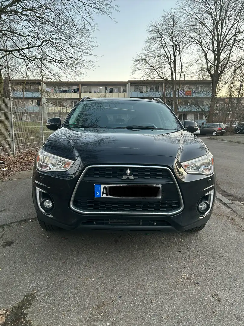 Mitsubishi ASX 2.2 DI-D 4WD Automatik Diamant Edition Schwarz - 1