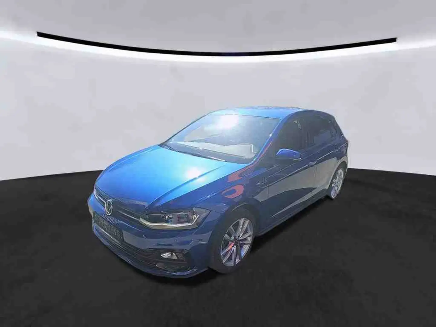 Volkswagen Polo 1.5 TSI DSG R-LINE EXT LED+APP+ACC+SHZ+17Z Blau - 2