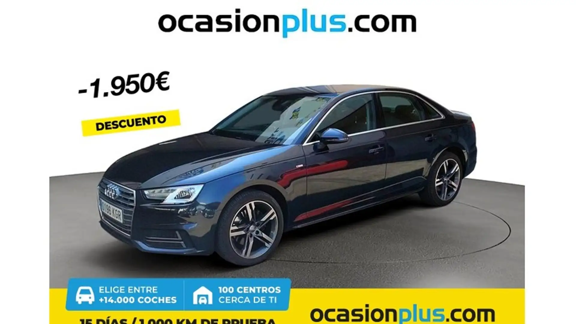 Audi A4 2.0TDI S line edition S tronic 110kW Bleu - 1