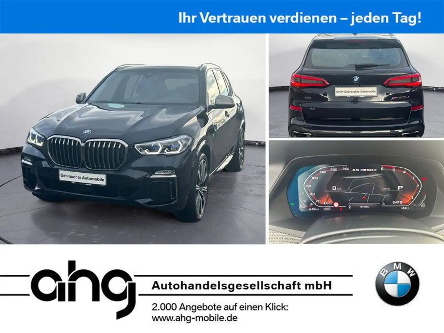 BMW X5 M d Innovationsp. Sport Aut. Komfortsitze Noir - 1
